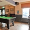 Dining tables and seating inside the pub