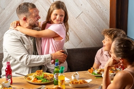 A banner promoting a Black Friday offer at Hungry Horse venues.