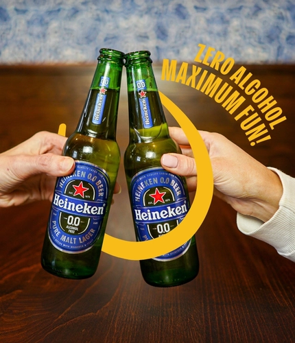 A 1920x500 Desktop Web Page Banner advertising a 2 for £6 Low & No Campaign at Hungry Horse venues.